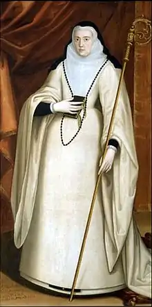 María Ana de Austria, abadesa del monasterio de las Huelgas