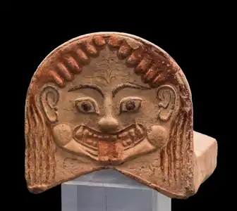 Cabeza de gorgona.