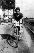 Vecino en bicicleta