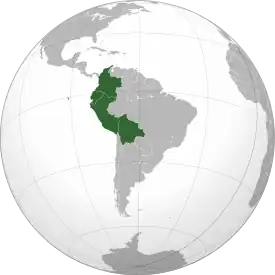 Verde oscuro: Estados miembro