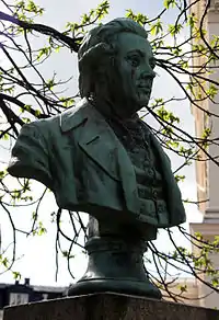 Busto del profesor Anders Jahan Retzius, 1906, Lund.