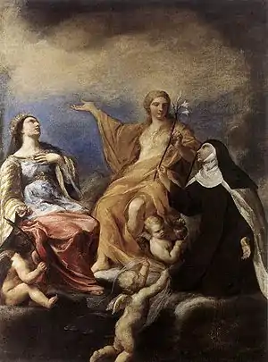 Andrea Sacchi, Las tres Magdalenas