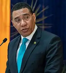  JamaicaAndrew Holness, Primer Ministro