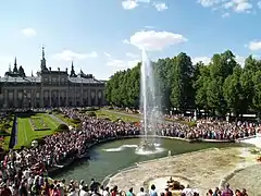 Palacio, jardines y fuentes de La Granja.