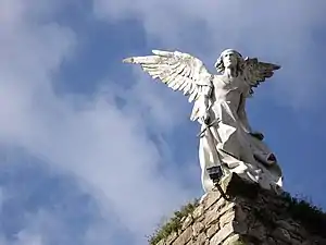 El Ángel Exterminador (1895), cementerio de Comillas (Cantabria).