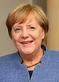 Angela Merkel  Ha aparecido nueve veces en la lista: 2020, 2016, 2015, 2014, 2012, 2011, 2009, 2007, y 2006  (Finalista en 2021, 2019, 2018, 2017, 2013, 2010, and 2008)