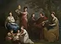 La familia del Conde de Gower, 1772