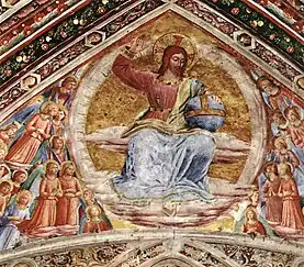 Techo de la capilla de San Bricio de la Catedral de Orvieto, Fra Angelico.