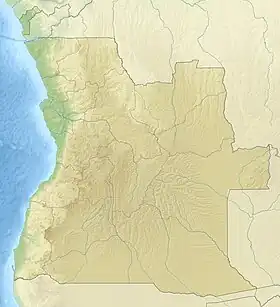 Meseta de Bié(o meseta Central de Angola) ubicada en Angola