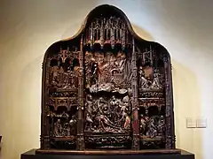 Retablo de la capilla del Santo Cristo del convento de San Francisco de Valladolid, ca. 1515.