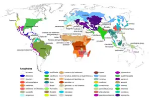 Distribución del mosquito Anopheles