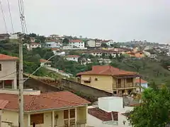 Vista de la antena