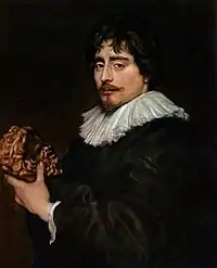 Anton Van Dyck:Retrato del escultor François Duquesnoy