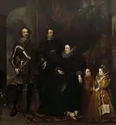 Anton van Dyck, familia Lomellini, Génova, 1623.