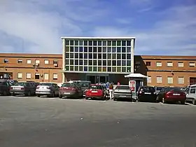 Imagen de la anterior (tercera) estación de ferrocarril de Albacete