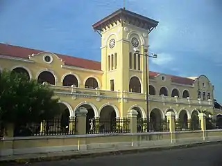 Antigua estación de trenes.