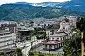 Antigua Estación del Ferrocarril de Caldas. Actualmente, bloque administrativo de la Universidad Autónoma de Manizales.