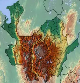 Cerro Caramanta ubicada en Antioquia