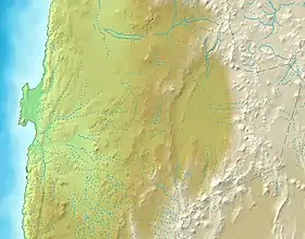 Cobija ubicada en Región de Antofagasta