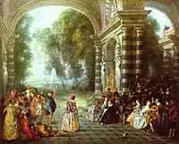 Watteau, Los placeres del baile