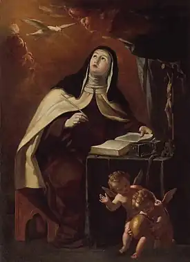 Santa Teresa de Jesús. Col. particular, en dep. Museo de Segovia.