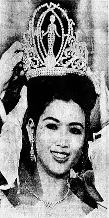 Miss Universo 1965Apasra Hongsakula, Tailandia.