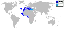 Distribución del reyezuelo