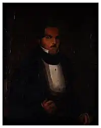 Cayetano Descalzi. Retrato del capitán Apolinario Linera. 1838. Museo Histórico Nacional (Argentina).