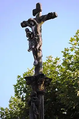 Crucero de lo corriente, en Arantei, Galicia.