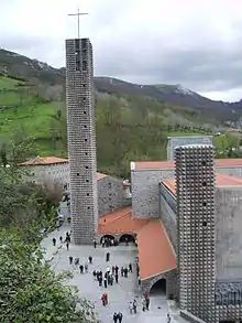 Santuario de Nuestra Señora de Aránzazu, en Oñate (Guipúzcoa).