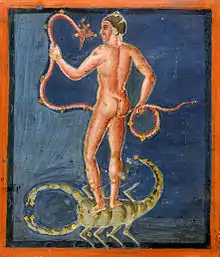 Ophiuchus, la serpiente y es escorpión