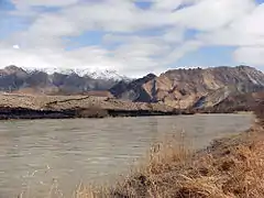 El Araz cerca de la ciudad iraní de Jolfa