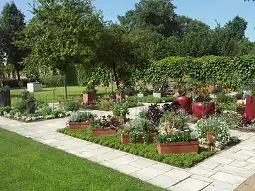 Una soleada sección del Arboretum Gaston Allard.