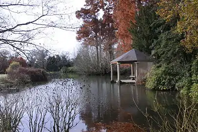 La charca del Arboretum de Balaine.