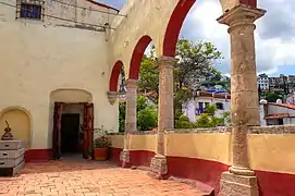 Patio barroco del museo.