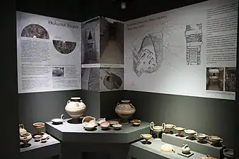 Parte de la exposición de la sala Teojaris.