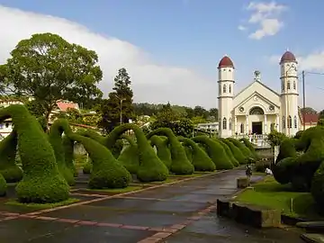 Parque Evangelista Blanco Brenes de Zarcero, Alajuela. Conocido mundialmente por sus topiarios.