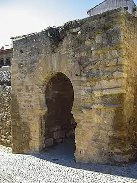 Imagen del arco califal, situado en el barrio moro de Ágreda.