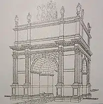 Reconstrucción gráfica por Fritz Toebelmann (1874-1914)