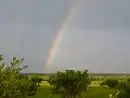 Bello Arco iris desde la sabana cordobesa.