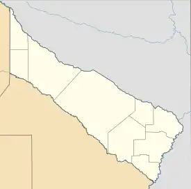 Localidad de Tres Lagunas ubicada en Provincia de Formosa