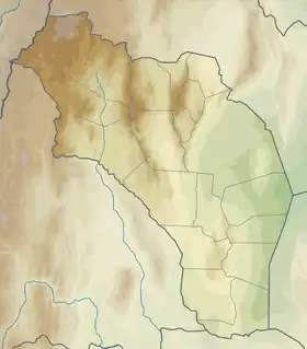 Reserva provincial de uso múltiple Guasamayo ubicada en Provincia de La Rioja (Argentina)