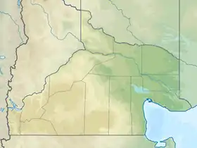 Área protegida Valle Cretácico ubicada en Provincia de Río Negro