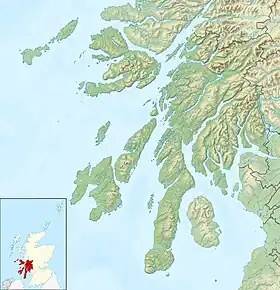 Texa ubicada en Argyll and Bute