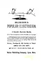 1893 Anuncio de Bubier's Popular Electrician