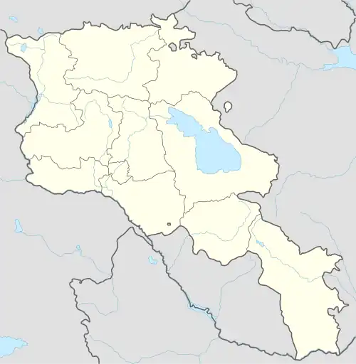 Spitak ubicada en Armenia