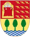 Escudo abreviado de Guipúzcoa entre 1466 y 1979.