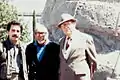 José Arturo Martínez Lazo, Jorge Olvera Hernández, Pablo Bush Romero fundador del CEDAM, pionero en arqueología subacuática.