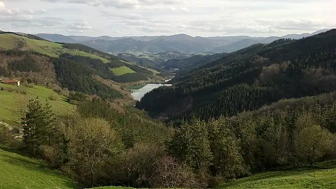 Embalse, visto desde Mandubi (Mandubia)