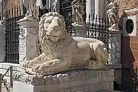 León del Arsenal de Venecia, el llamado de Lepsina.